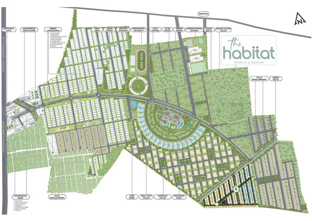 The Habitat-Tukkuguda floor plan for The Habitat-Tukkuguda floorplan 1: masterplan-Habitat.jpg