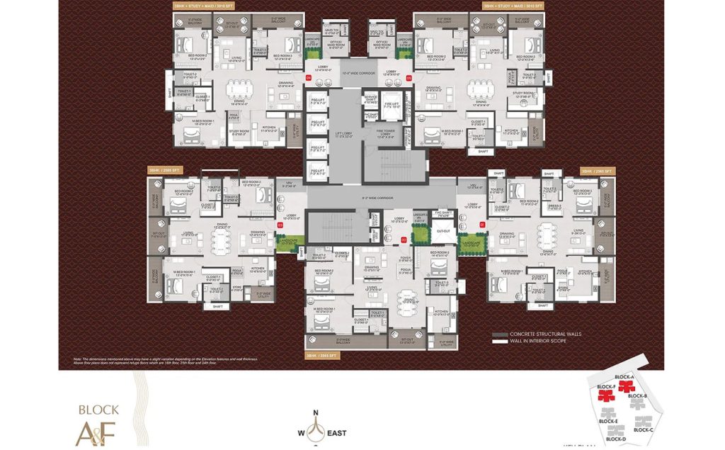 Arka in Manikonda floor plan for Arka in Manikonda floorplan 2: tower-a-f-img-01.jpg