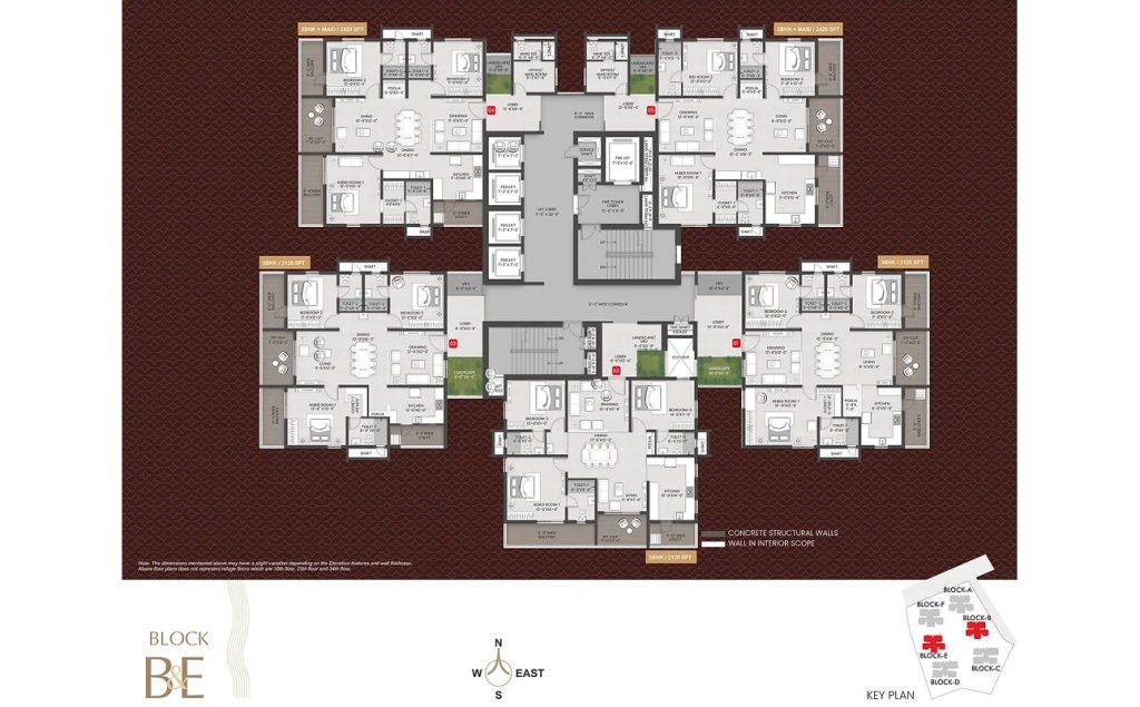 Arka in Manikonda floor plan for Arka in Manikonda floorplan 3: tower-b-e-img-01.jpg